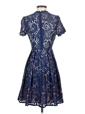 Aqua Cocktail Dress (view 2)