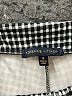 Adrienne Vittadini Checkered-gingham Blue Casual Pants Size M - photo 7