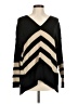 Cecico 100% Acrylic Chevron-herringbone Black Pullover Sweater Size M - photo 1