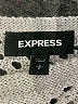 Express Metallic Silver Pullover Sweater Size S - photo 7