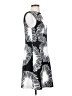 Kensie Graphic Black Cocktail Dress Size M - photo 4