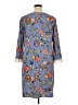 Tacera Paisley Blue Casual Dress Size XL - photo 2
