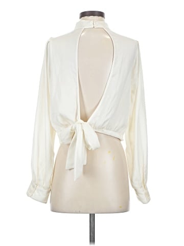 Banana Republic Factory Store Long Sleeve Blouse - back