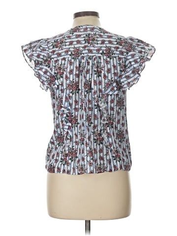Veronica Beard Short Sleeve Blouse (view 2)