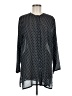 Compagnie Internationale Express 100% Polyester Polka Dots Black 3/4 Sleeve Blouse Size M - photo 1