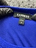 Express Solid Blue Casual Dress Size XS - photo 7