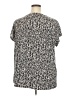 Assorted Brands Gray Short Sleeve Blouse Size 2X - photo 2