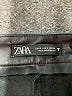 Zara Metallic Black Shorts Size S - photo 3