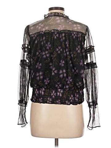 Calligraphie Long Sleeve Blouse (view 2)
