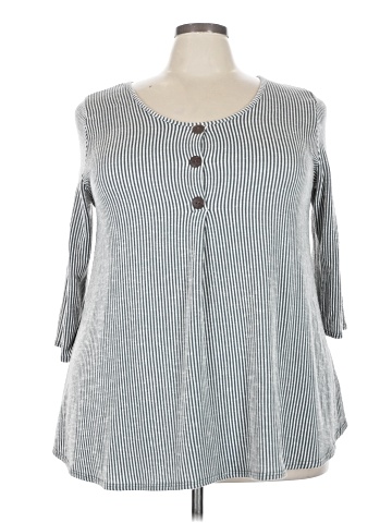 Star Vixen 3/4 Sleeve Button-Down Shirt (view 1)