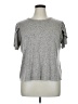 Meri Skye Gray Short Sleeve Top Size 1X - photo 1