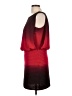 Xscape Color Block Burgundy Cocktail Dress Size 10 - photo 5