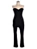 Express Solid Black Jumpsuit Size 10 - photo 1
