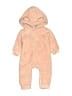 Sovereign Code 100% Polyester Tan Pink Long Sleeve Onesie 3-6 MO / 6 MO - photo 1