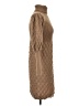 Simplee 100% Polyester Tan Casual Dress Size S - photo 4