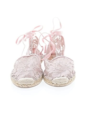 Valentino Garavani Lace Espadrille Flats (view 2)