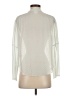 TRYB 100% Viscose Ivory Long Sleeve Blouse Size S - photo 2