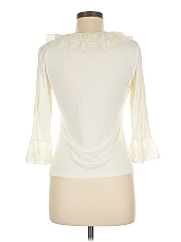 Cable & Gauge 3/4 Sleeve Blouse (view 2)