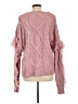 Pink Lily Pink Pullover Sweater Size L - photo 2