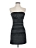 Trixxi Stripes Black Cocktail Dress Size 5 - photo 1