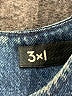 3x1 100% Cotton Solid Blue Short Sleeve Top Size XS - photo 4