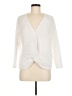 Jennifer Lopez 100% Polyester White Cardigan Size M - photo 1
