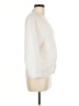Jennifer Lopez 100% Polyester White Cardigan Size M - photo 4