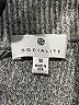 Socialite Metallic Silver Turtleneck Sweater Size M - photo 7