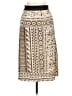 Lavish 100% Polyester Print Brown Casual Skirt Size L - photo 2