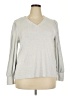 Ann Taylor LOFT Silver Pullover Sweater Size XXL - photo 1