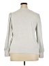 Ann Taylor LOFT Silver Pullover Sweater Size XXL - photo 2