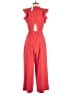 J.Crew Solid Red Jumpsuit Size 2 - photo 2
