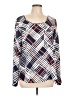 Valerie Stevens Blue Long Sleeve Blouse Size L - photo 1