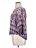 verse 100% Rayon Purple 3/4 Sleeve Blouse Size XL - photo 5