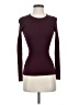 Hooked Up Burgundy Long Sleeve Top Size XS - photo 1
