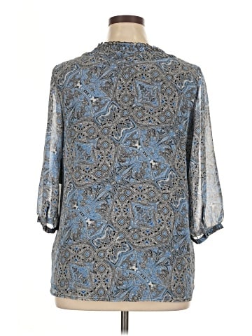 Coldwater Creek 3/4 Sleeve Blouse (view 2)