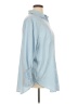 Unbranded 100% Polyester Blue 3/4 Sleeve Blouse Size XL - photo 4