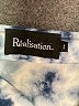 Réalisation 100% Silk Tie-dye Blue Cocktail Dress Size XS - photo 3