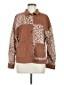 Unbranded 100% Polyester Animal Print Brown Jacket Size M - photo 1