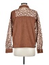 Unbranded 100% Polyester Animal Print Brown Jacket Size M - photo 2
