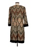 RM LL 100% Polyester Argyle Brown Casual Dress Size 10 - photo 2