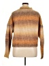 Aqua Stripes Brown Pullover Sweater Size XL - photo 2
