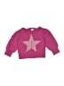 Baby Gap 100% Cotton Stars Pink Pullover Sweater Size 18-24 mo - photo 1