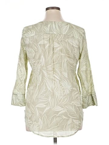 Como Blu 3/4 Sleeve Blouse (view 2)