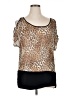 Roommates Brown Short Sleeve Top Size XL - photo 1