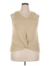 Apt. 9 100% Acrylic Tan Sweater Vest Size XXL - photo 1