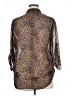 Mix & CO 100% Polyester Brown Raincoat Size 1X - photo 2