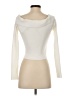 M Magaschoni Ivory Long Sleeve Top Size S - photo 2