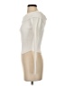 M Magaschoni Ivory Long Sleeve Top Size S - photo 5