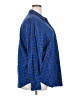 Gap 100% Cotton Plaid Blue Long Sleeve Button-Down Shirt Size XXL - photo 4